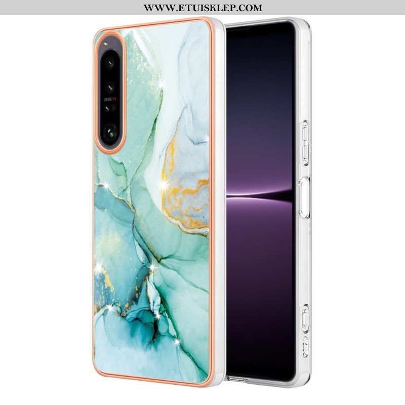 Etui do Sony Xperia 1 IV Kolorowy Marmur